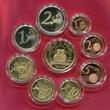 Vatican Vatikan Papst Franziskus KMS 1 Cent - 2 Euro mit 50 Euro Gold 2019 MMXVIX Pope Papst Francis (Franciscus) (2013-date) Familie Family Proof with original packaging