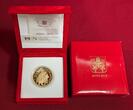 Vatikan 100 Euro Gold Gedenkmünze 2015 Die Evangelisten: Matthäus - Pontifikat seiner Heiligkeit Franziskus Proof with original packaging