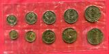 Russland Russia USSR UDSSR CCCP Sovjet Union Kursmünzensatz Circulation coin set 1965 1 Kopeke - 1 Rubel Leningrad Mint Token BU Sealed in Folia