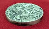 Tuvalu 2 Dollar Silbermünze - 2 oz Silver Coin 2015 Goddesses of Olympus Aphrodite High Relief - Göttinnen des Olymps Unc antique finish with original packaging