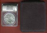 USA 1 Dollar Silbermünze - 1 oz Silver 2021 American Silver Eagle - 1 Unze MS 70 ANACS Certified with box