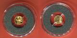 Frankreich 5 Euro Minigoldmünze 2021 Napoleon - Gold Proof Coin 1/2 Gramm - 1821-2021 Proof with box, coa & carton