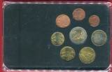 Slowakei, Slovakei 3,88 Euro mit Farbauflage 2009 Hübsch coloriertes Euroset Unc. coinset