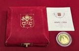 Vatikan 20 Euro Goldmünze - 917er Gold 2004 Johannes Paul II. - David und Goliath Proof with box & coa, without carton