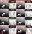 USA 8 x 1 Dollar Silbergedenkmünzen coloriert 2019 Walking Liberty Silvereagle - 50 Jahre Mondlandung - Kleine Auflage BU in capsules with certificates