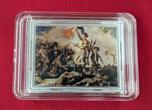 Frankreich 250 Euro Silbermünze 2023 La Liberté guidant le peuple - Die Freiheit führt das Volk Proof with original packaging