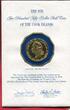 Cook Islands Inseln 250 Dollars Gold 1978 250th Anniversary - Birth of James Cook Elizabeth II. Low Mintage Proof in Franklin Mint Envelope unbroken Seal