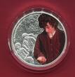 Niue 2 Dollars Silbermünze 2021 Herr der Ringe - Frodo (1 oz, m. Farbapplikation) proof in capsule with certificate, orig. packaging