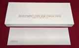 Gabun 7 x 3000 Francs CFA, je 1 g Goldbarren Investment Coin Bar Collection - Tribute Edition 2018 BU with box & coa
