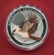 Australien 1 Dollar Silbermünze Kookaburra - World Money Fair 2018 (1 oz, coloriert) BU in capsule with certificate, orig. packaging