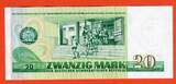DDR 20 Mark Banknote 1975 Johann Wolfgang von Goethe - Schulgebäude I