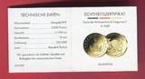 Tschad 3000 Francs CFA 1/500 Unze Quadriga Berlin PP in Hartplastik mit Zertifikat