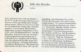 Indien India 100 Rupees Rupien Silber 1981 Internationales Jahr des Kindes Year of the Child UNICEF High grade proof with capsule