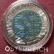Österreich Austria 25 Euro Silbermünze - Niob 2014 Evolution Niob 2.0 Ein Wunder in zwei Farben FDC in Kapsel, Zert.,Box und Umkarton OVP