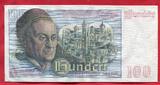 Bundesrepublik Deutschland Western Germany 100 DM Deutsche Mark DM Banknote Geldschein 1948 Sogenannter Franzosenschein Bank Deutscher Länder Niedrige Nummer TTB-SUP Bild ansehen als Erhaltungsangabe