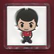Niue 2 Dollars Silber Unze Chibi (TM) 2022 Star Trek™ - Montgomery Scott (1 oz, m. Farbauflage) proof in capsule, orig. packaging