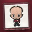 Niue 2 Dollars Silber Chibi (TM) 2022 Star Trek™ - Jean-Luc Picard (1 oz, m. Farbauflage) proof in capsule, orig. packaging