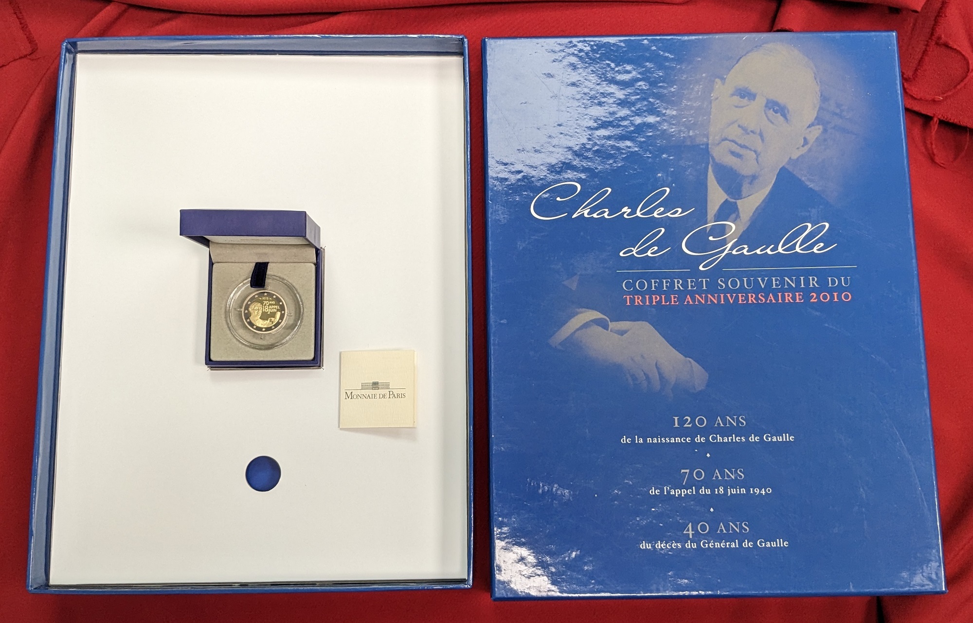 Médaille Argent Essai 20 Euros Charles De Gaulle - Adenauer 1998 - SUP FDC