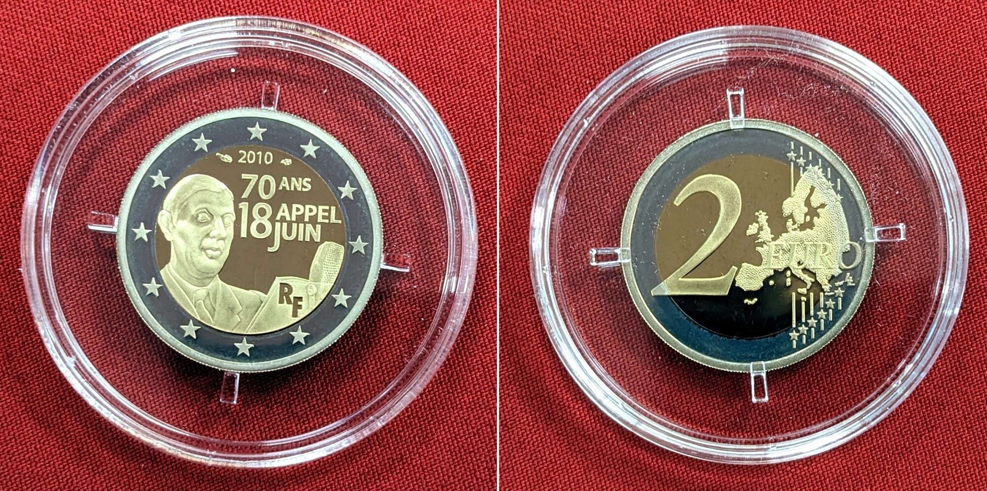 Médaille Argent Essai 20 Euros Charles De Gaulle - Adenauer 1998 - SUP FDC