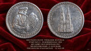 Medaille Weimarer Republik Deutschland Medaille Kölner Dom Medaille Auf den Kölner Dom 1248 - 1928 -
