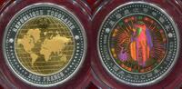 Togo 2000 Francs 2 Unzen Ounces Silber Hologramm Lunar Jahr des Affen Year of the Monkey -