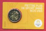 Frankreich 2 Euro Gedenkmünze Olympia Paris 2024 - Mettre plus de Sport dans nos Vies -