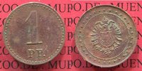 Kaiserreich Kleinmünze nach Jäger 1 Pfennig Probe Kaiserreich Deutsches Reich, 1 Pfennig Motivprobe zu Jäger 1 mit Perlkr. Pf -