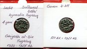 Indien India Delhi 4 Gani Indien Sultanat Delhi 4 Gani Silber Ghiyath al-Din Tughluq 1320 - 1325 A.D. -