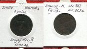 Indien India Baroda 1 Paisa Indien 1 Paisa Sayaji Rao III 1892 A.D. -