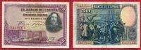Spanien Spain 50 Pesetas Spanien 100 Pesetas 1925 / 1936 -