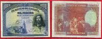 Spanien Spain 50 Pesetas Spanien 1000 Pesetas 1928 -