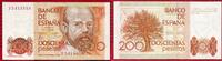 Spanien Spain 200 Pesetas Leopoldo Garci De Las Alas -