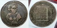 Sachsen Jena TALER Auf den Tod von Maria 1632-1682 Gemahlin Bernhards -