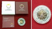 Österreich 25 Euro Niob Niob Robotik Bimetall - Umkarton minimal gebraucht -