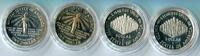 USA 4x 1 Dollar 200 Jahre Verfassung / Freiheitsstatue -