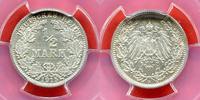 Germany-Empire 1/2 Mark Deutsches Reich Kursmuenze -