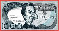 Portuguesa - Portugal 1000 Escudos satire Banco da Bolsa Mil Escudos Lisboa, 24 de Abril de 1974 Politische Satire -