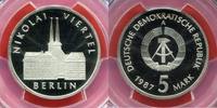 Germany-Democratic Republic 5 Mark Gedenkmuenze DDR Nikolaiviertel Berlin -