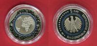 BRD 5 Euro Blauer Planet PP - Prägestätte Karlsruhe -