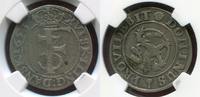 Norwegen 16 Skilling Selten Friedrich III. -