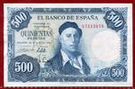 Spanien Spain 500 Pesetas Spanien 500 Pesetas 1954 -
