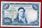 Spanien Spain 500 Pesetas Spanien 500 Pesetas 1954 -