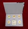 Bundesrepublik Deutschland Beleuchtete Box 5 x 5 Euro Subtropische Zone - fünf Prägestätten - komplett A,D,F,G,J -