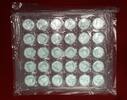 China Volksrepublik PRC 30 x 10 Yuan Panda 1 Unze Originalpalette in Folie - Original packaging - very rare -
