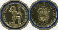Panama 500 Balboas Gold Vasco Nunez de Balboa -
