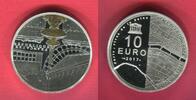 Frankreich 10 Euro Silbermünze UNESCO Place de la Concorde Silber mit Gold- und Rhodiumverzierung -
