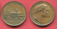 Deutschland Germany Bronze Medaille Gebrüder Borsig, auf die Fertigstellung der 1000. Lokomotive -