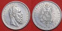 Deutschland Württemberg Kaiserreich 5 Mark Karl, sehr selten in dieser Erhaltung R%are in this condition -