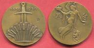 Belgium Belgien Bronzemedaille 100 Jahre Königreich 1830 Sig. Rau / Fisch & co Centenaire de la Belgique -