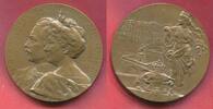 Brandenburg Preußen Berlin Bronzemedaille Besuch des Kaiserpaares beim Verein f. d. Geschichte Berlins Berolina Schloss -